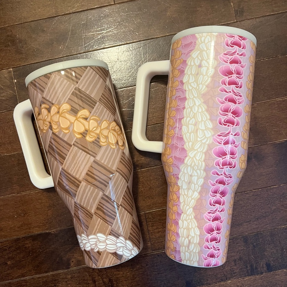 Hawaiian Lei Tumblers - 40 oz & 30 oz